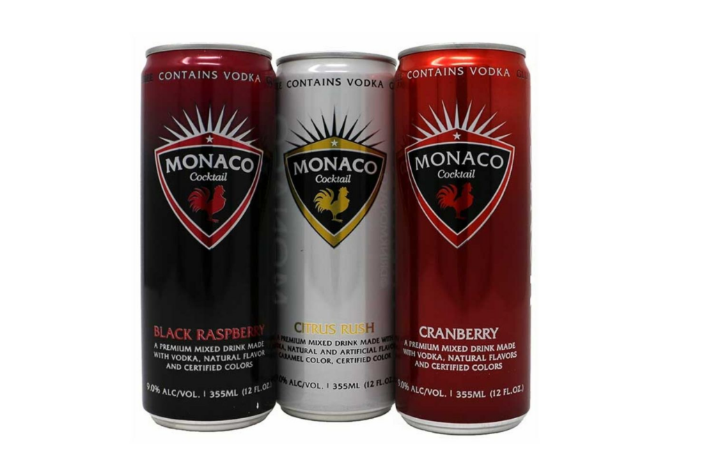 Composition of Monaco Drink: