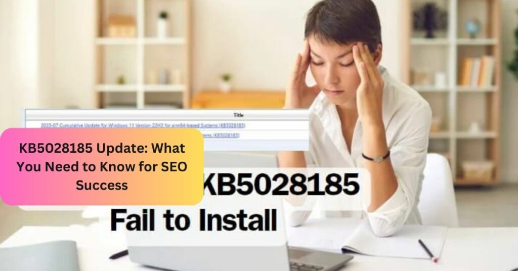 KB5028185 Update What You Need to Know for SEO Success